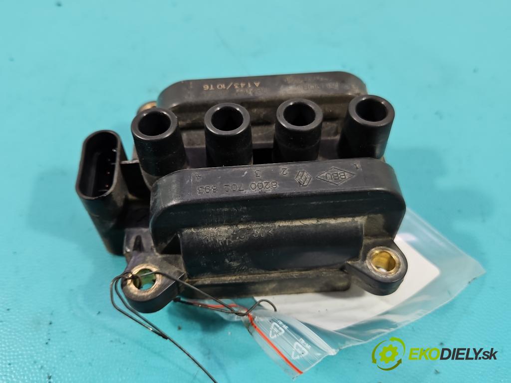 Renault Modus 1.2 16V 75 HP manual 55 kW 1149 cm3 5- cievka zapaľovacia 8200702693 (Zapaľovacia cievka)