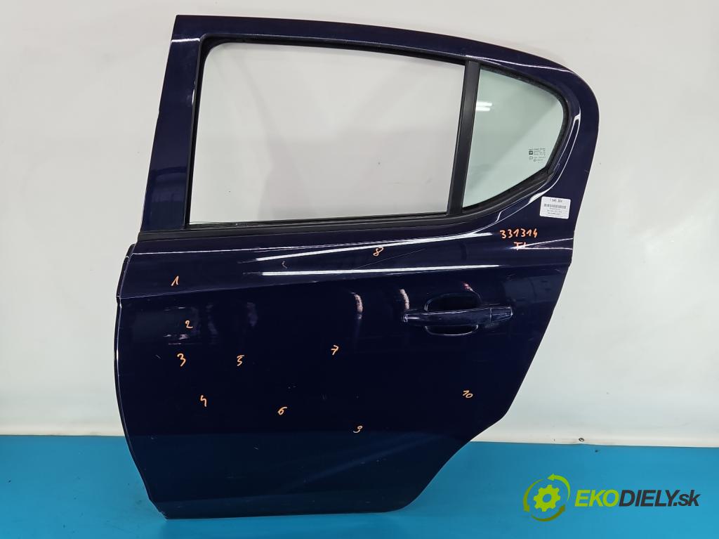Opel Corsa E 2014-2019 1.4 16V 75 HP manual 55 kW 1398 cm3 5- dvere zadné ľavé  (Kľučka dverí ostatné)
