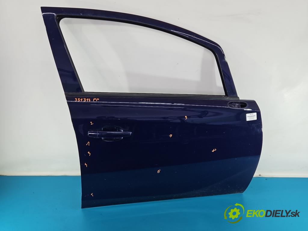 Opel Corsa E 2014-2019 1.4 16V 75 hp manual 55 kW 1398 cm3 5- dveře přední pravé  (Klika dveří ostatní)