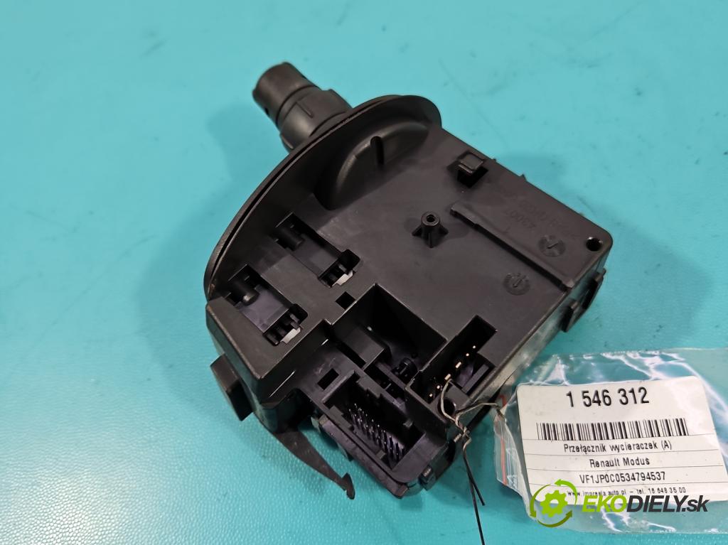 Renault Modus 1.2 16V 75 HP manual 55 kW 1149 cm3 5- prepínač stieračov 88103003375 (Prepínacie páčky pod volantom)