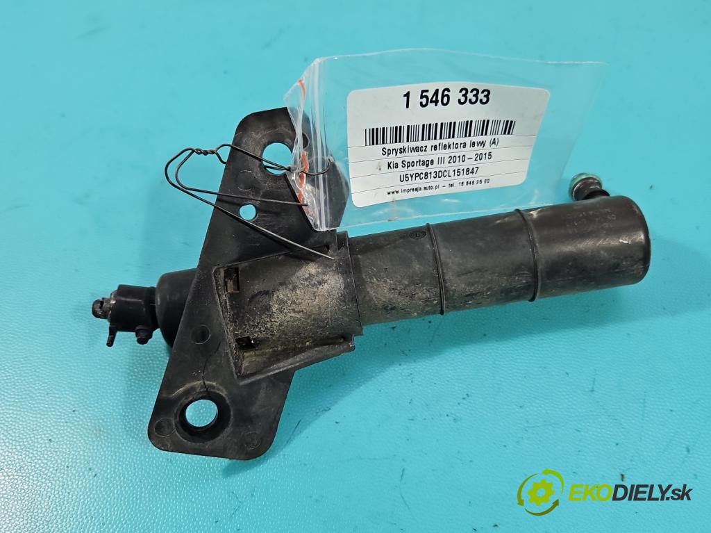 Kia Sportage III 2010-2015 2.0 crdi 184 hp automatic 135 kW 1995 cm3 5- ostřikovač reflektor: levý 00066134 (Motorek ostřikovačů)