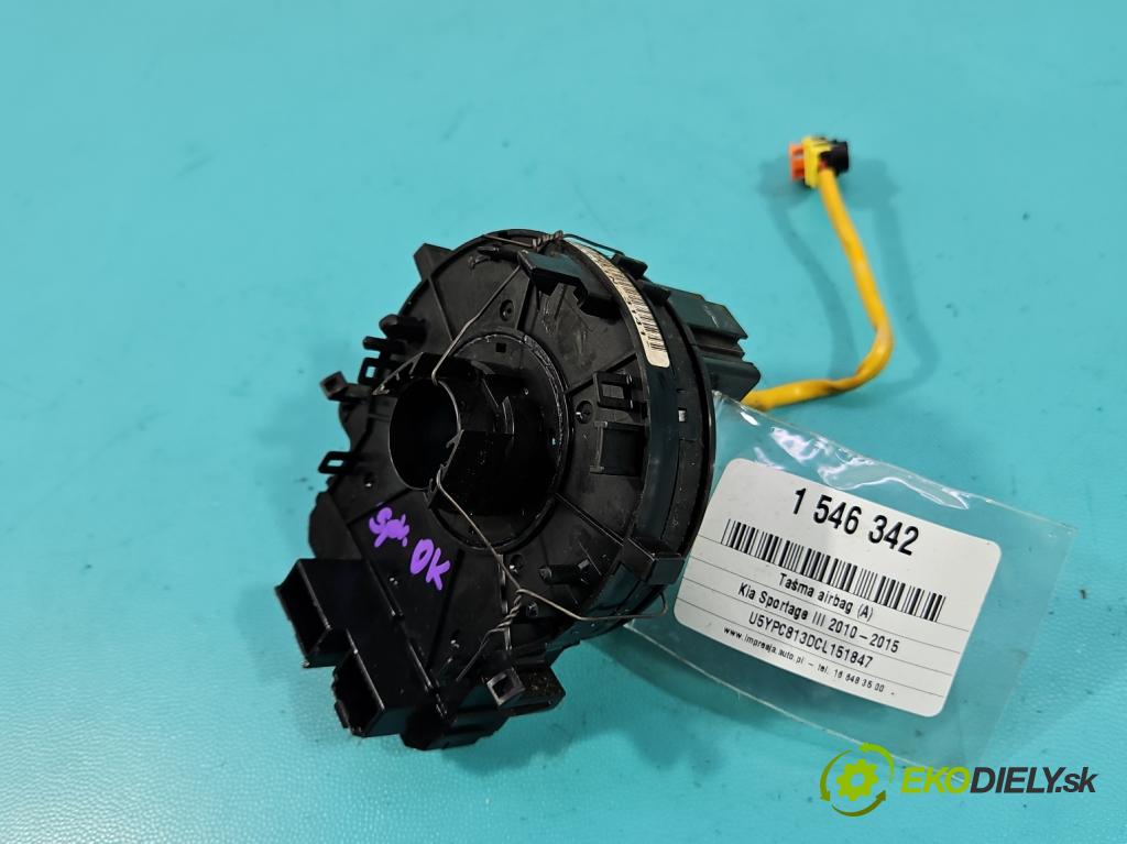 Kia Sportage III 2010-2015 2.0 crdi 184hp automatic 135 kW 1995 cm3 5- Páska: airbag (Airbag)