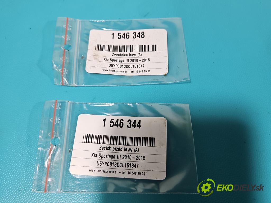 Kia Sportage III 2010-2015 2.0 crdi 184hp automatic 135 kW 1995 cm3 5- brzdič predné ľavý  (Kľučka dverí ostatné)