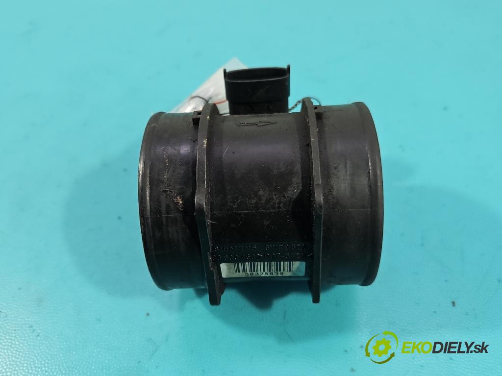 Opel Vectra C 2002-2008 1.8 16V 122 HP manual 90 kW 1796 cm3 4- průtokoměr: 5WK9606 (Váha vzduchu)