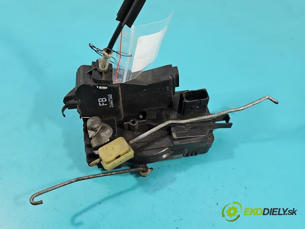 Opel Vectra C 2002-2008 1.8 16V 122 hp manual 90 kW 1796 cm3 4- zámek přední levý 24447340