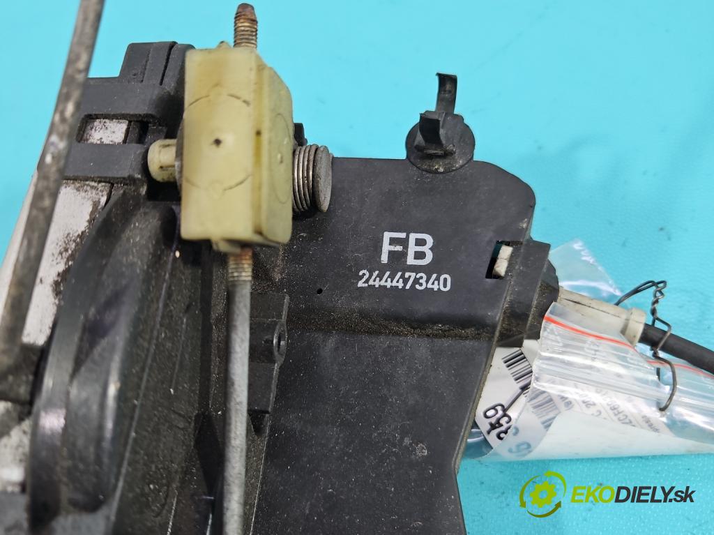 Opel Vectra C 2002-2008 1.8 16V 122 hp manual 90 kW 1796 cm3 4- zámek přední levý 24447340