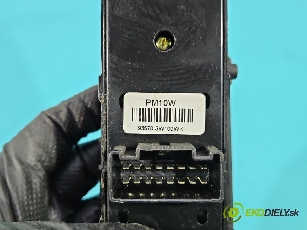 Kia Sportage III 2010-2015 2.0 crdi 184hp automatic 135 kW 1995 cm3 5- prepínač okien spätných zrkadiel 93570-3W100WK
