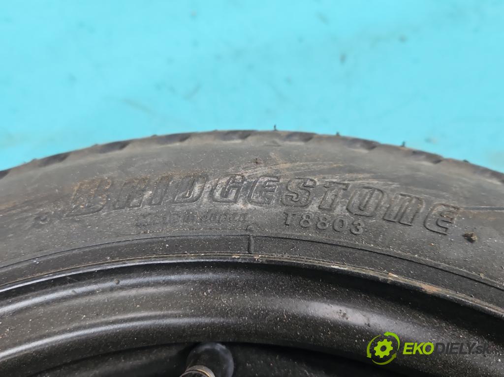 Toyota Yaris I 1999-2005 1.0 vvti 65 HP manual 48 kW 998 cm3 3- koleso rezervne 14"