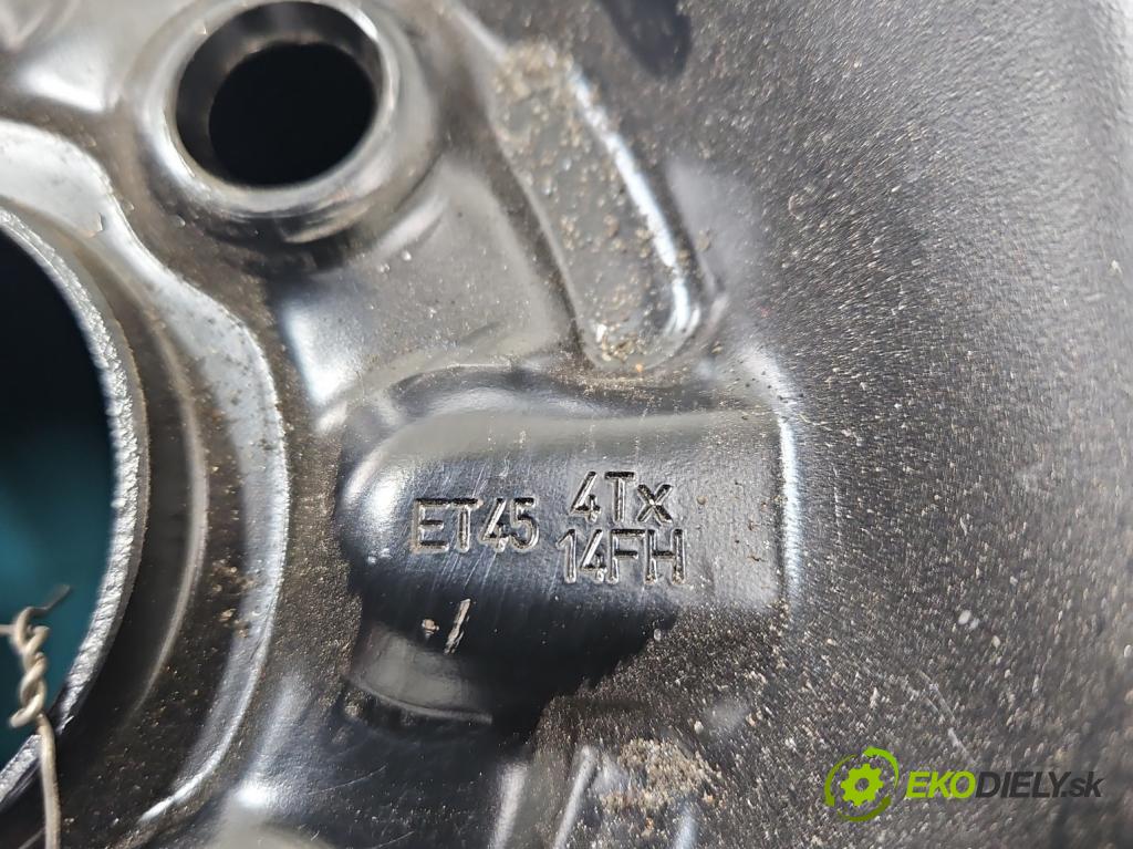 Toyota Yaris I 1999-2005 1.0 vvti 65 HP manual 48 kW 998 cm3 3- koleso rezervne 14"