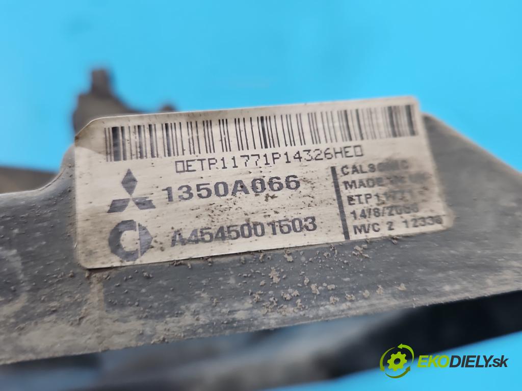 Mitsubishi Colt Z30 VI 2004-2012 1.3 16V 95 HP manual 70 kW 1332 cm3 5- Ventilátor chladiča 1350A066