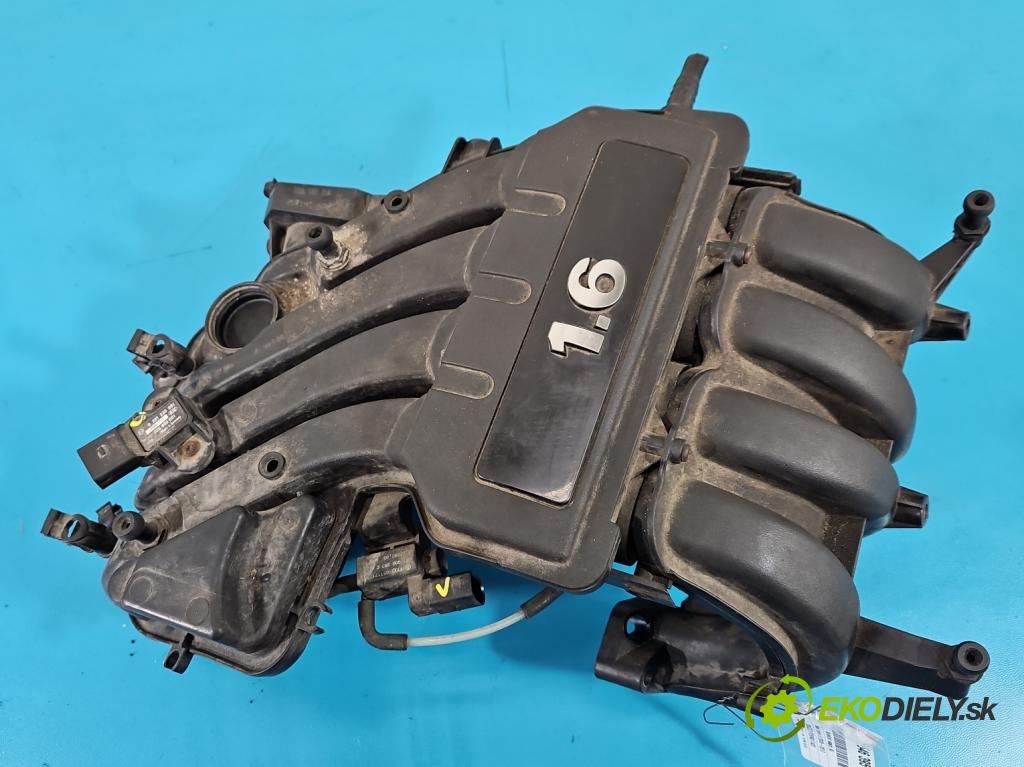 Seat Leon II 2005-2012 1.6 SR 102 HP manual 75 kW 1595 cm3 5- zvod nasávací  (Sacie potrubie)