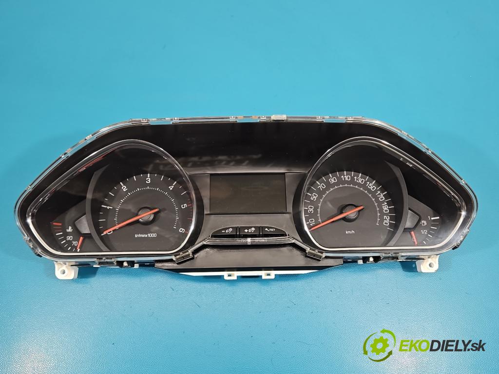 Peugeot 208 I 2012-2019 1.4 hdi 68 HP manual 50 kW 1398 cm3 5- prístrojovka/ budíky 9801904080H (Prístrojová doska)