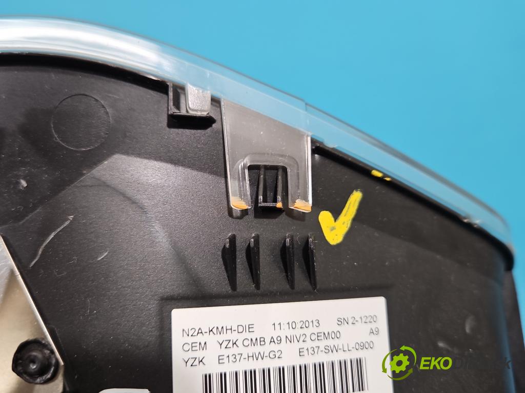 Peugeot 208 I 2012-2019 1.4 hdi 68 HP manual 50 kW 1398 cm3 5- prístrojovka/ budíky 9801904080H (Prístrojová doska)