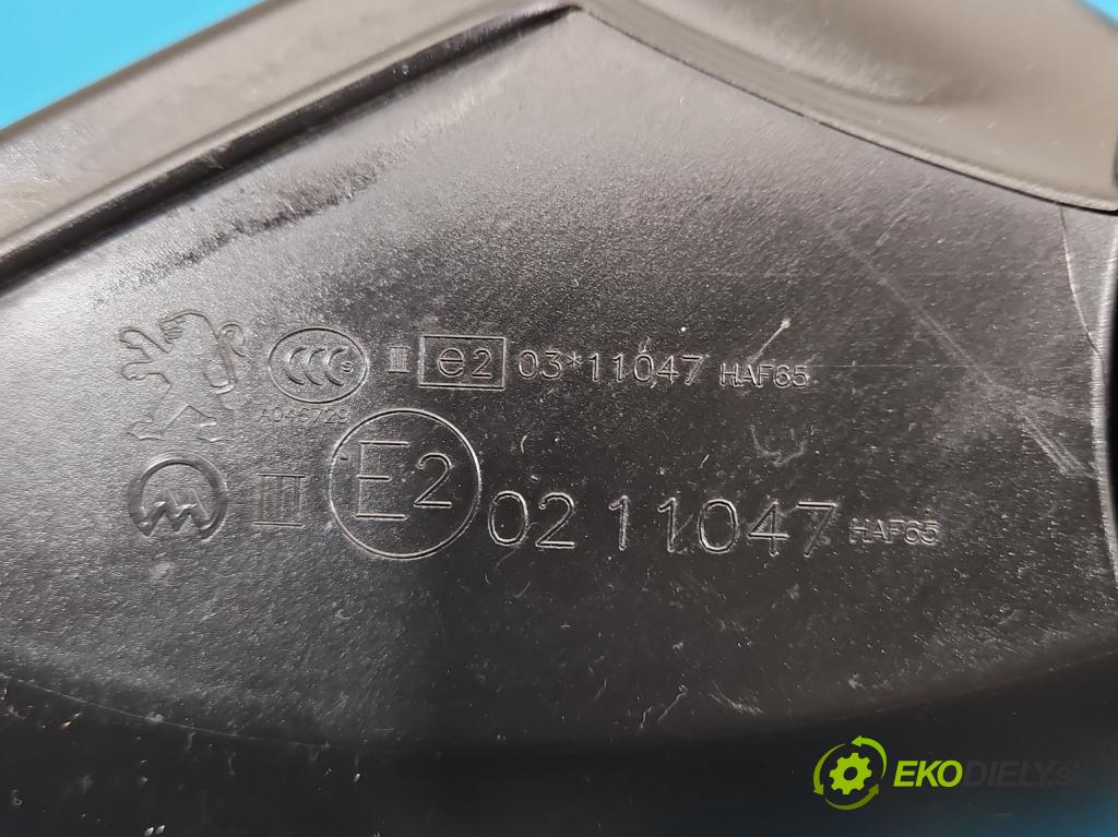 Peugeot 208 I 2012-2019 1.4 hdi 68 HP manual 50 kW 1398 cm3 5- zrkadlo ľavé  (Kľučka dverí ostatné)