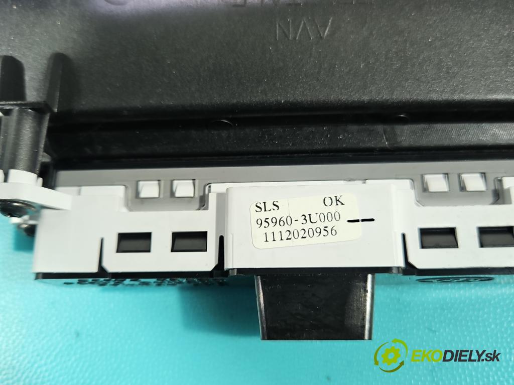 Kia Sportage III 2010-2015 2.0 crdi 184hp automatic 135 kW 1995 cm3 5- Rám: rádio: 95960-3U000