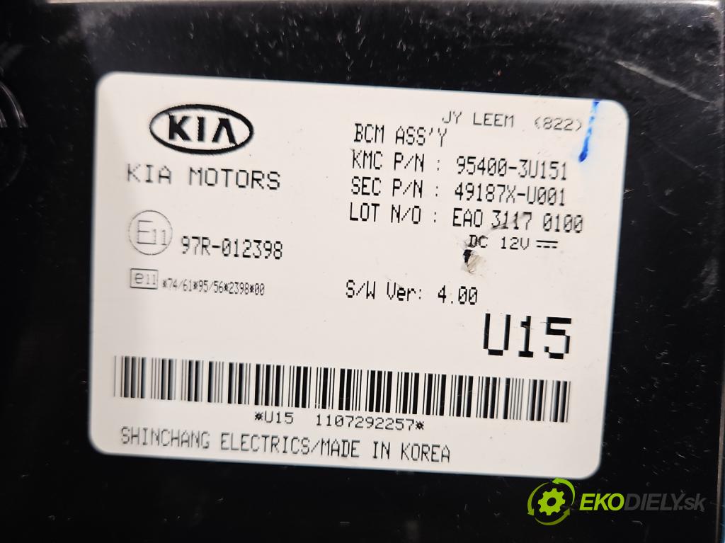 Kia Sportage III 2010-2015 2.0 crdi 184hp automatic 135 kW 1995 cm3 5- riadiaca jednotka ostatné 95400-3U151