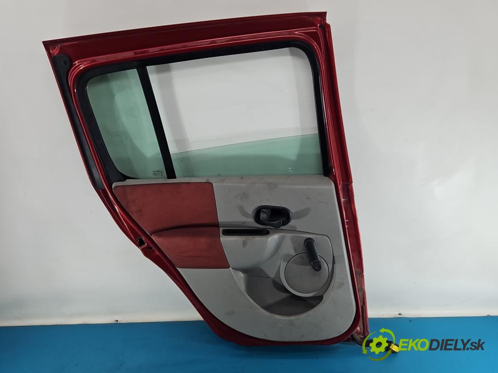 Renault Modus 1.2 16V 75 HP manual 55 kW 1149 cm3 5- dvere zadné ľavé  (Kľučka dverí ostatné)