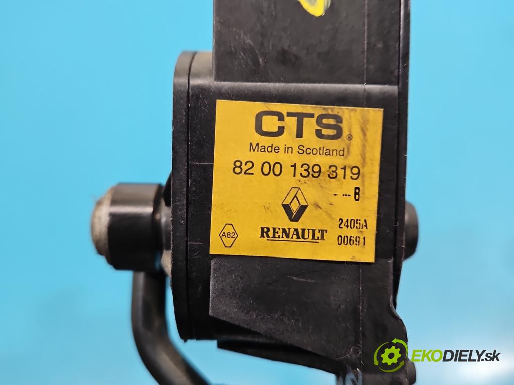 Renault Modus 1.2 16V 75 HP manual 55 kW 1149 cm3 5- pedal plyn potenciometr: 8200139319