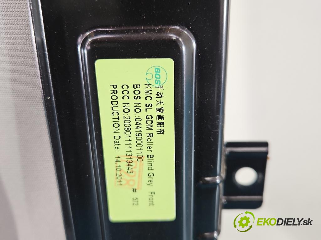 Kia Sportage III 2010-2015 2.0 crdi 184 hp automatic 135 kW 1995 cm3 5- roleta 044190001100 (Roleta zavazadlového prostoru)