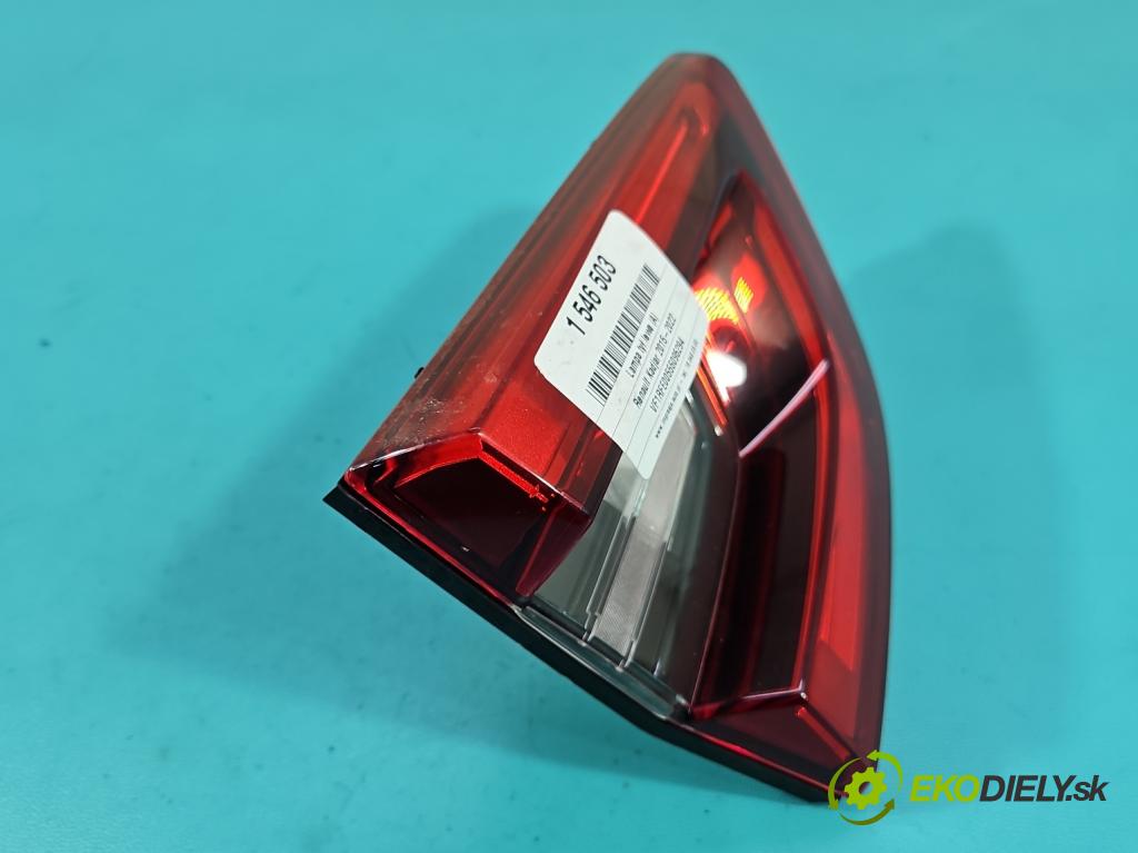 Renault Kadjar 2015-2022 1.2 131 HP manual 96 kW 1197 cm3 5- svetlo / reflektor zadné ľavé 265550151R (Kľučka dverí ostatné)