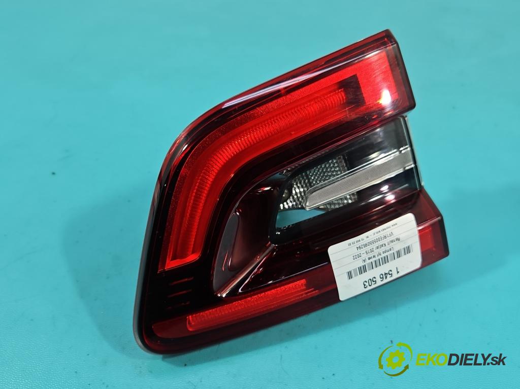 Renault Kadjar 2015-2022 1.2 131 HP manual 96 kW 1197 cm3 5- svetlo / reflektor zadné ľavé 265550151R (Kľučka dverí ostatné)