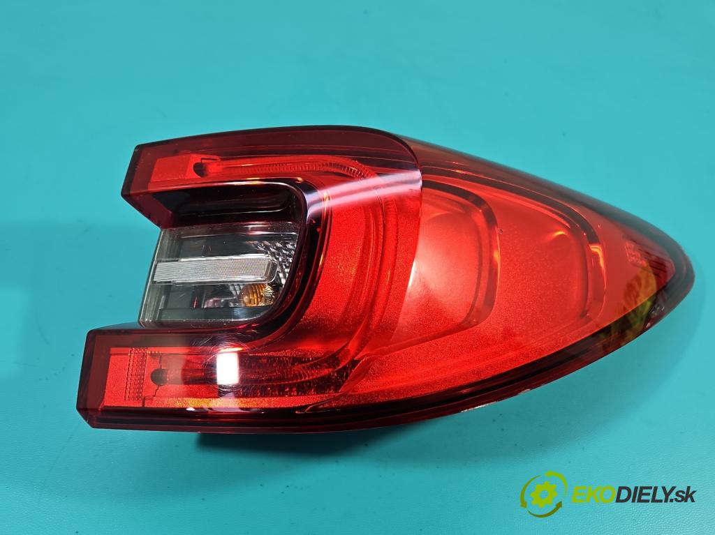 Renault Kadjar 2015-2022 1.2 131 HP manual 96 kW 1197 cm3 5- svetlo / reflektor zadné pravé 265508701R (Kľučka dverí ostatné)