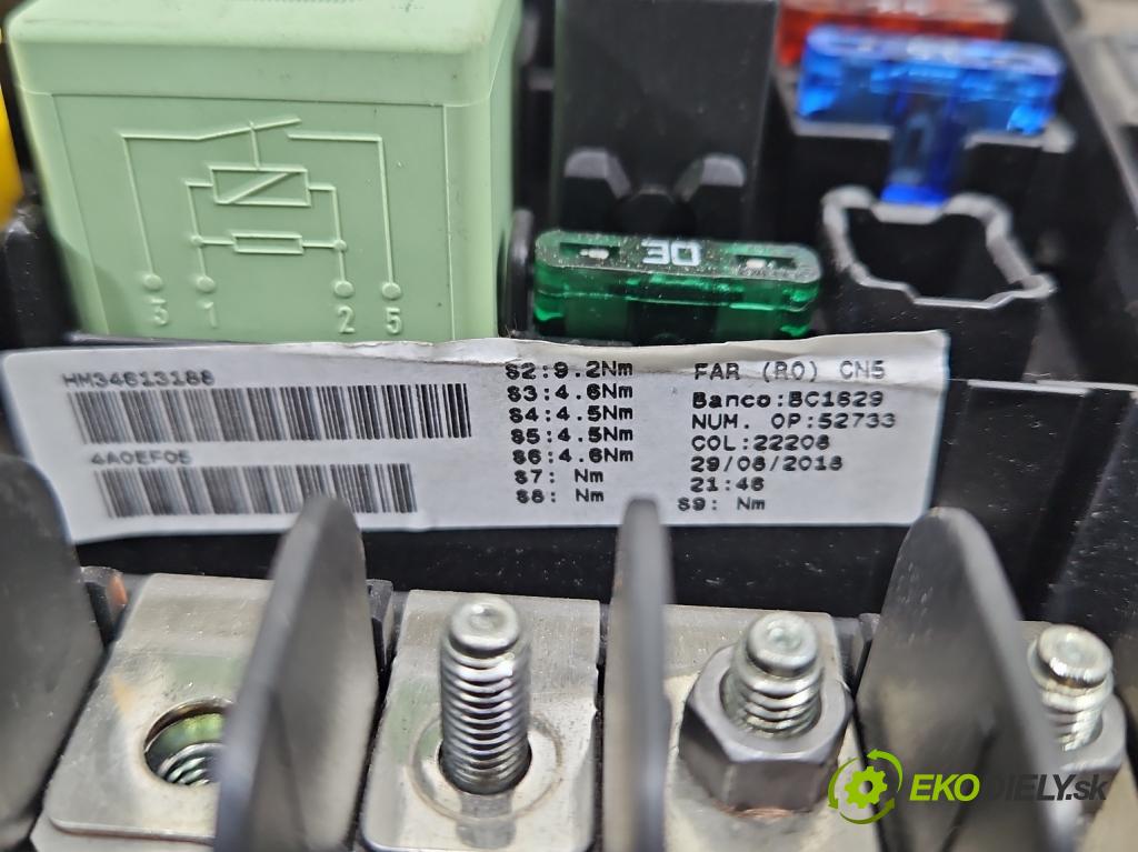 Skoda Kodiaq I 2.0 tdi 150 hp automatic 110 kW 1968 cm3 5- skříňka pojistková 5Q0907361G (Pojistková skříňka)