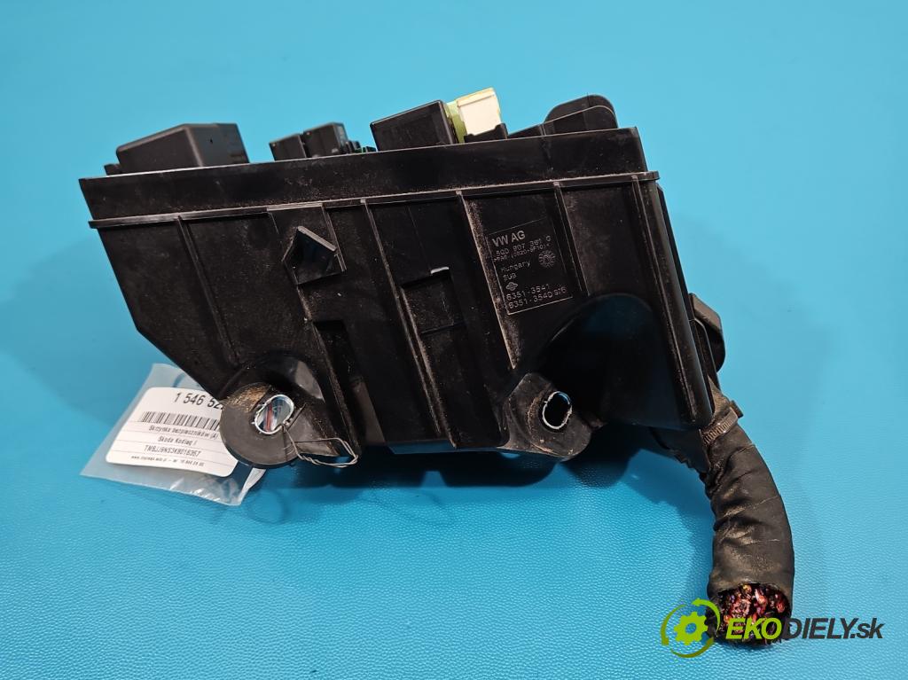 Skoda Kodiaq I 2.0 tdi 150 hp automatic 110 kW 1968 cm3 5- skříňka pojistková 5Q0907361G (Pojistková skříňka)