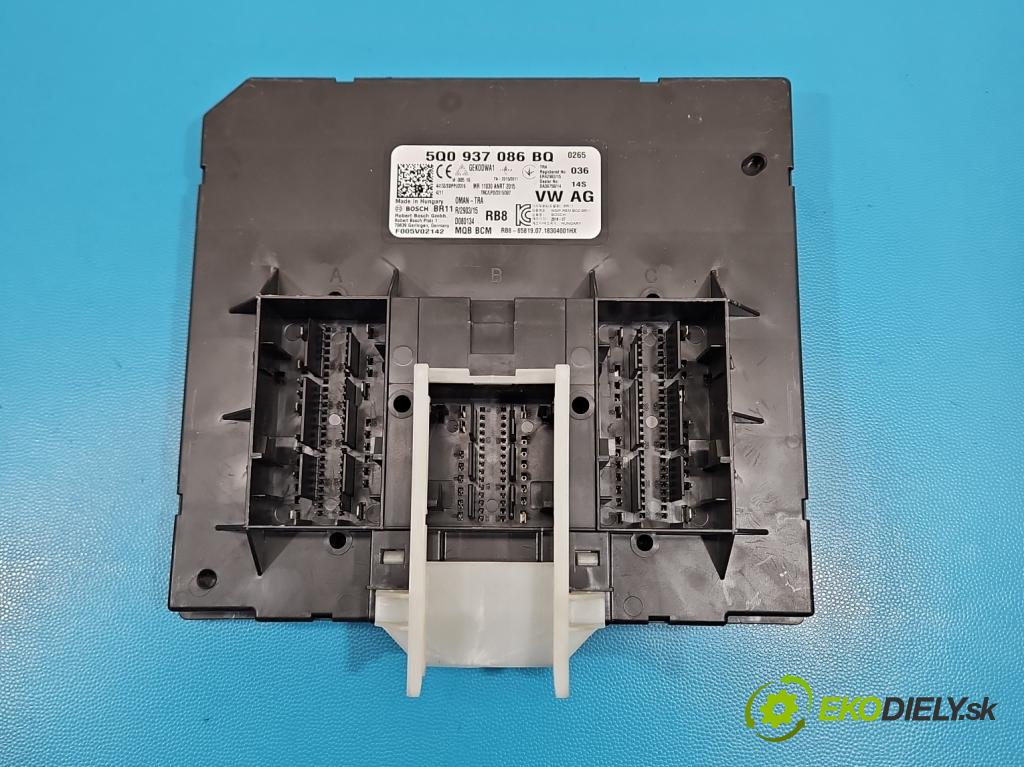 Skoda Kodiaq I 2.0 tdi 150 HP automatic 110 kW 1968 cm3 5- riadiaca jednotka komfortu 5Q0937086BQ