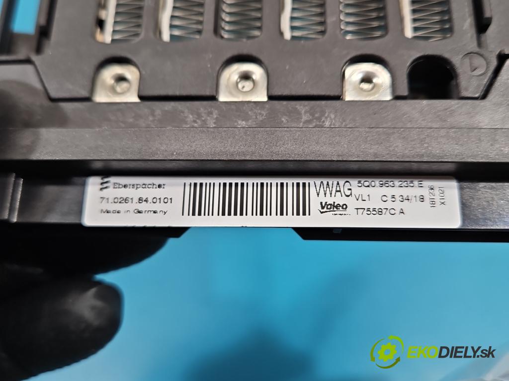 Skoda Kodiaq I 2.0 tdi 150 hp automatic 110 kW 1968 cm3 5- radiátor 5Q0963235E (Radiátor topení)