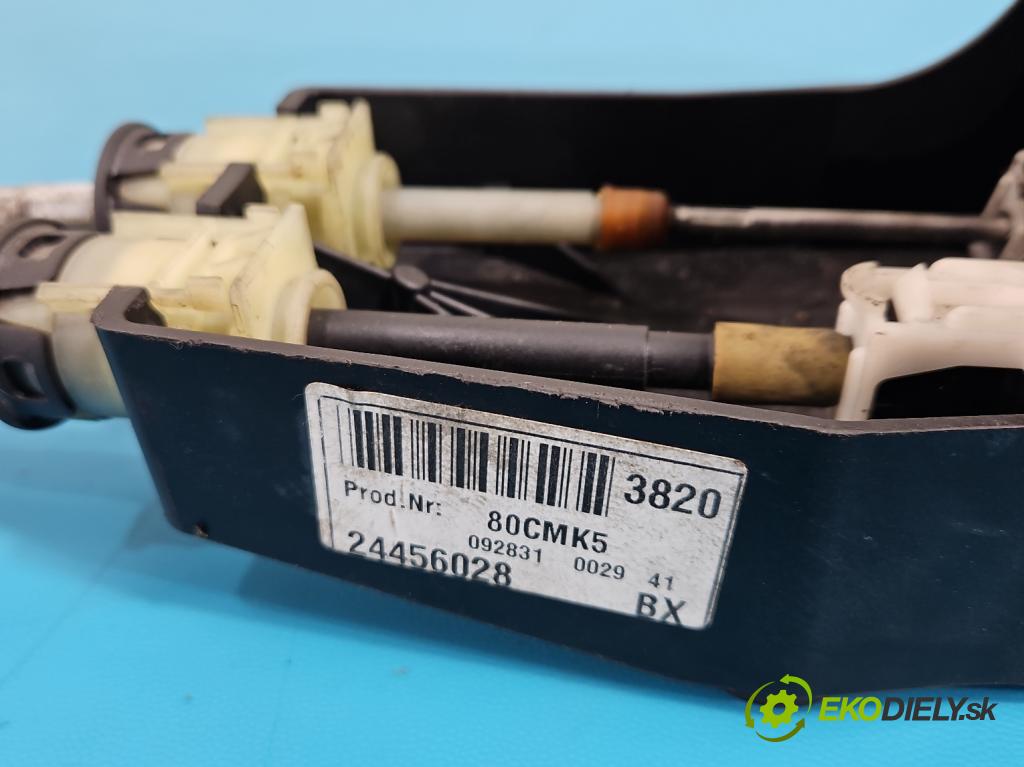 Opel Vectra C 2002-2008 1.8 16V 122 HP manual 90 kW 1796 cm3 4- Páka: Změny: stupeň,rýchlosť 24456028 (Rýchlostná páka (kulisa))