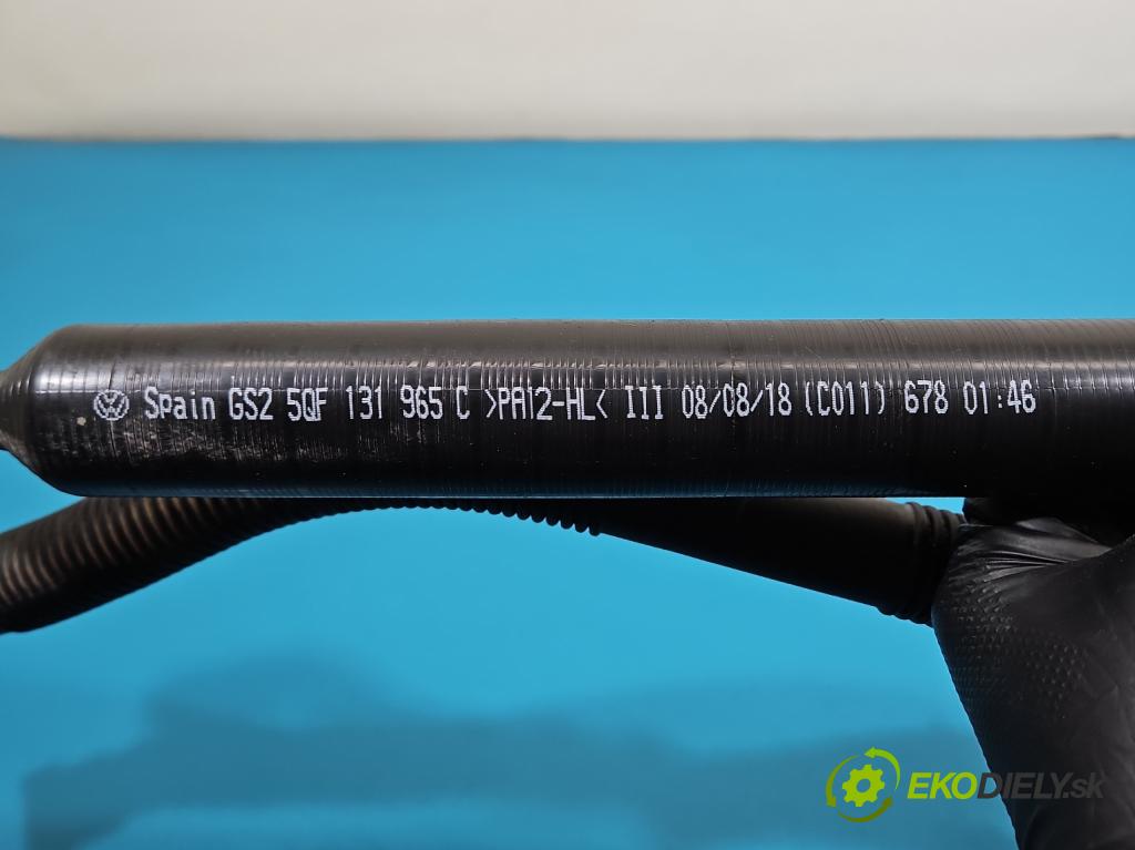 Skoda Kodiaq I 2.0 tdi 150 hp automatic 110 kW 1968 cm3 5- Trubka: 5QF131965C