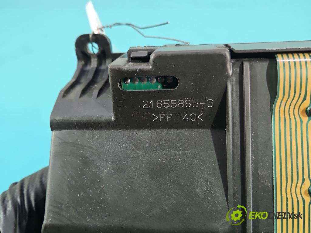 Toyota Yaris I 1999-2005 1.0 vvti 65 HP manual 48 kW 998 cm3 5- prístrojovka/ budíky 21655865-3 (Prístrojová doska)