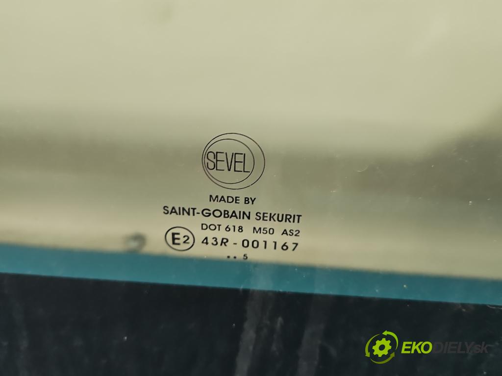 Fiat Ducato IV 2014- 2.0 jtd 116 HP manual 85 kW 1956 cm3 5- sklo zadné ľavé