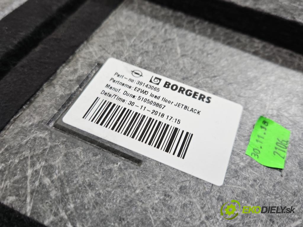 Opel Insignia B 2017-2022 2.0 cdti 209KM automatic 154 kW 1956 cm3 5- koberec do auta kufra: 39143065