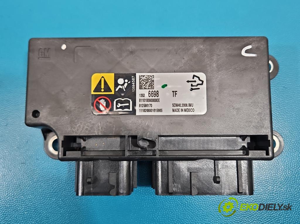 Opel Insignia B 2017-2022 2.0 cdti 209KM automatic 154 kW 1956 cm3 5- řídící jednotka polštáře: 812586170