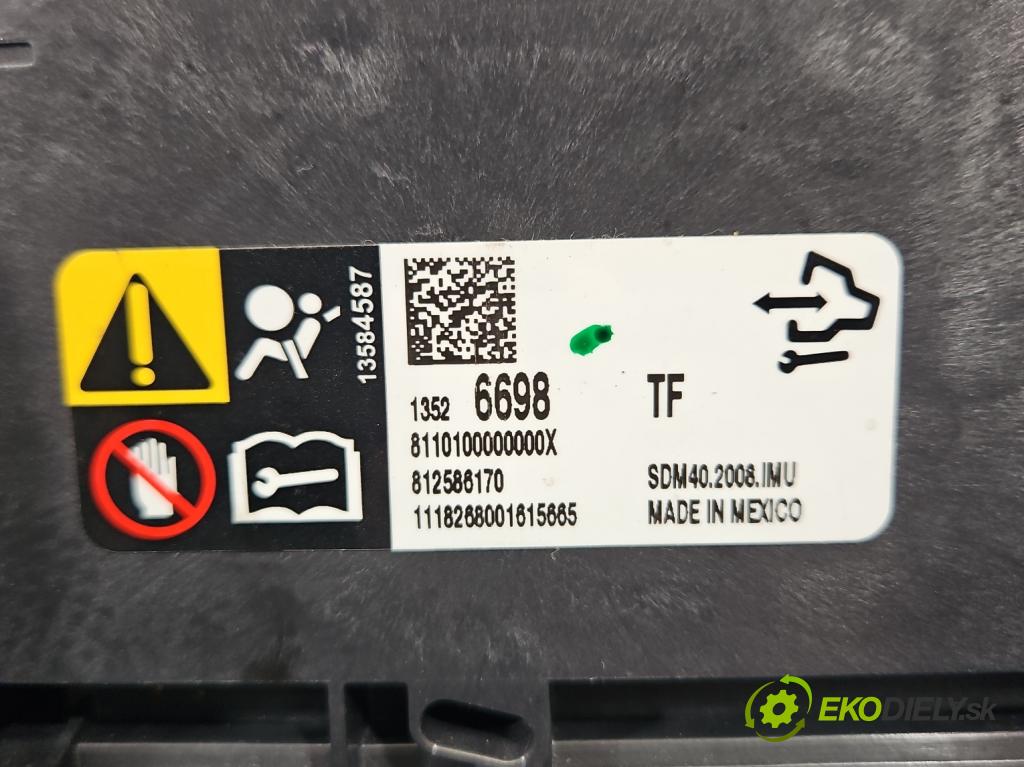 Opel Insignia B 2017-2022 2.0 cdti 209KM automatic 154 kW 1956 cm3 5- řídící jednotka polštáře: 812586170