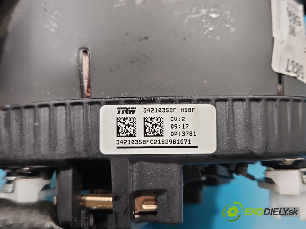 Opel Insignia B 2017-2022 2.0 cdti 209KM automatic 154 kW 1956 cm3 5- airbag vzduch: Řidiči: 13393369 (Airbag)