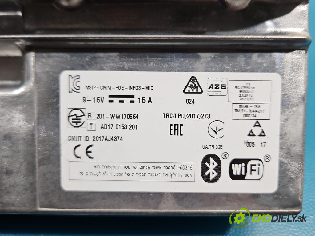 Opel Insignia B 2017-2022 2.0 cdti 209KM automatic 154 kW 1956 cm3 5- riadiaca jednotka ostatné 39206944