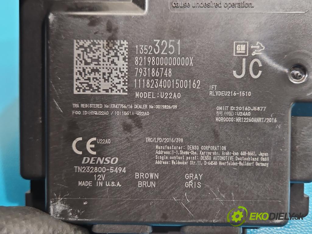 Opel Insignia B 2017-2022 2.0 cdti 209KM automatic 154 kW 1956 cm3 5- riadiaca jednotka ostatné 13523251