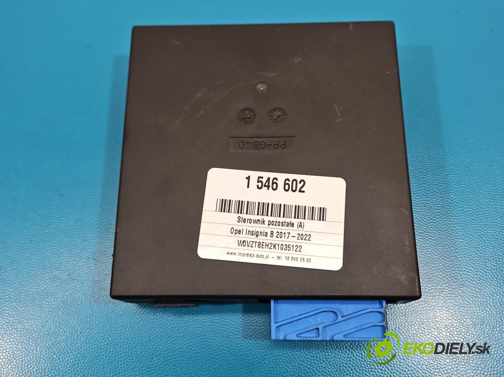 Opel Insignia B 2017-2022 2.0 cdti 209KM automatic 154 kW 1956 cm3 5- riadiaca jednotka ostatné 84126417