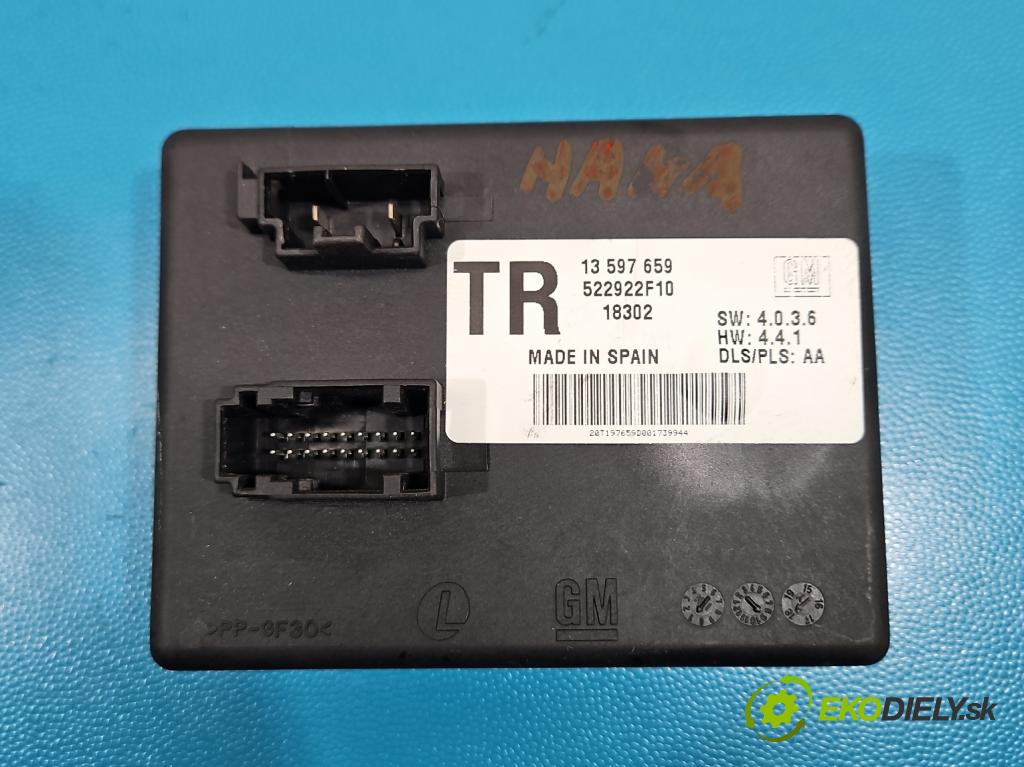 Opel Insignia B 2017-2022 2.0 cdti 209KM automatic 154 kW 1956 cm3 5- riadiaca jednotka ostatné 522922F10