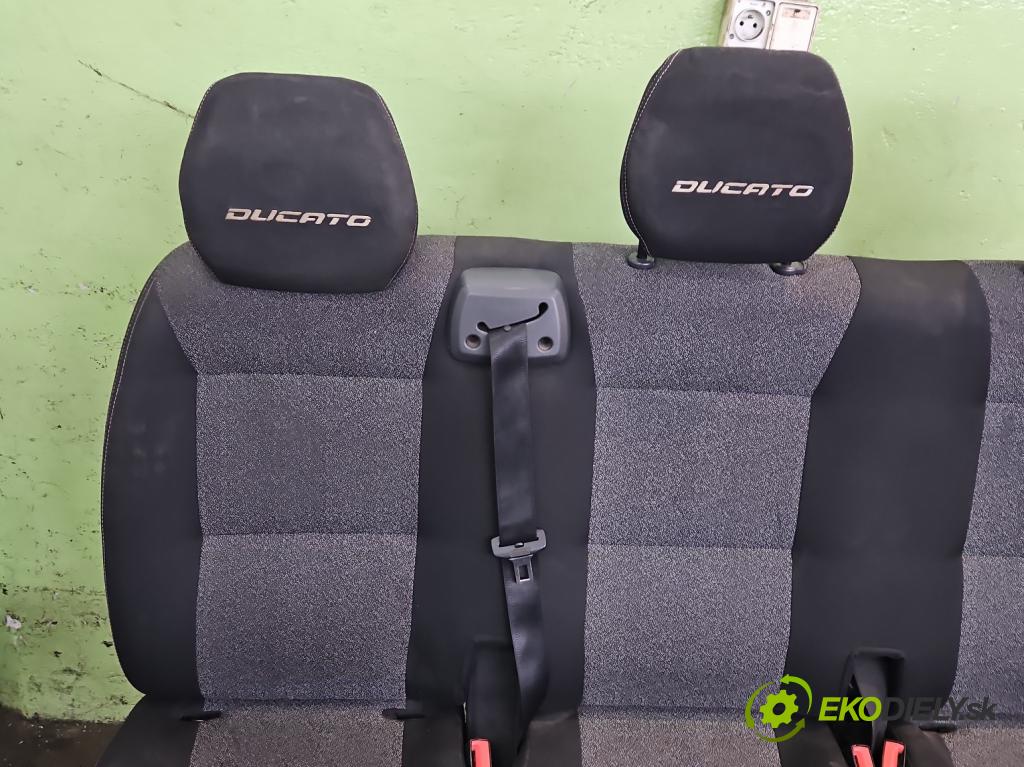 Fiat Ducato IV 2014- 2.0 jtd 116 HP manual 85 kW 1956 cm3 5- Pohovka: zadné  (Sedadlo)