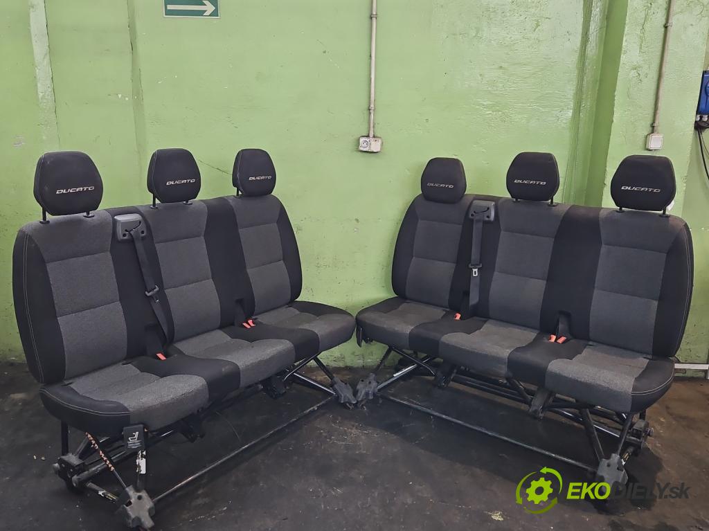 Fiat Ducato IV 2014- 2.0 jtd 116 HP manual 85 kW 1956 cm3 5- Pohovka: zadné  (Sedadlo)