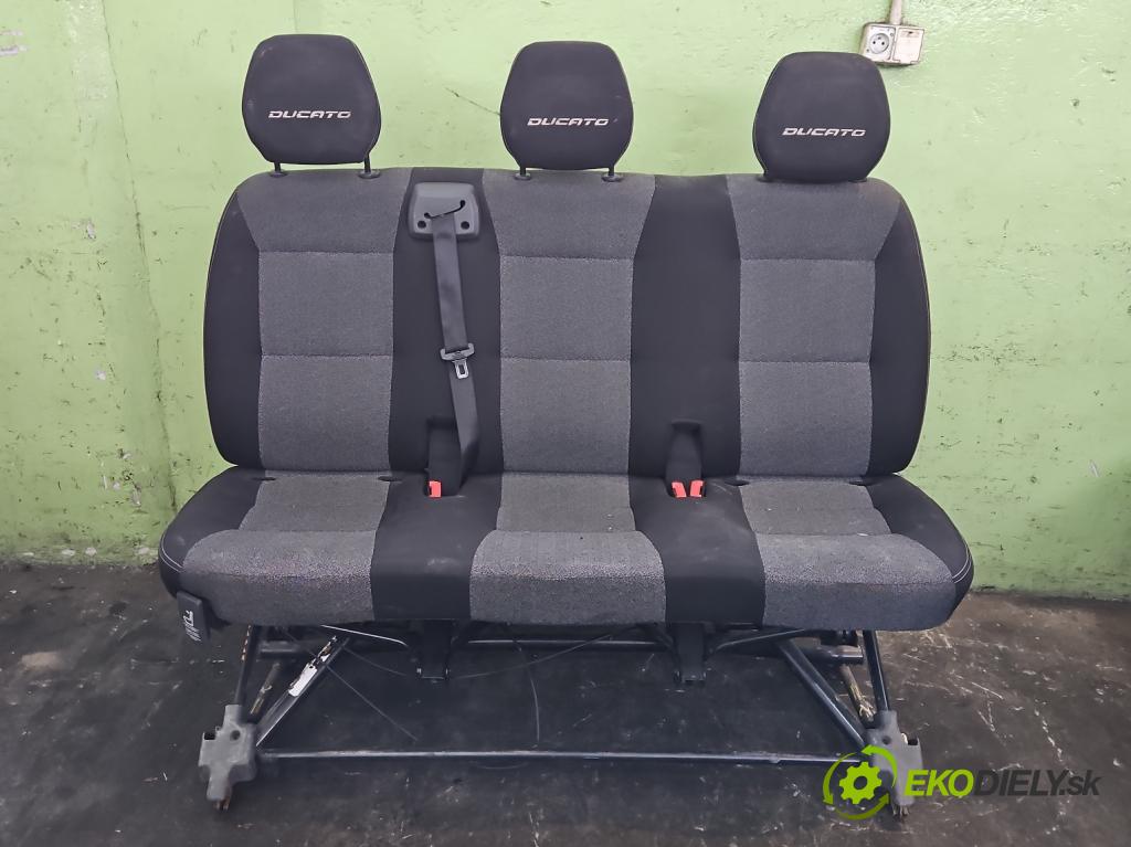 Fiat Ducato IV 2014- 2.0 jtd 116 HP manual 85 kW 1956 cm3 5- Pohovka: zadné  (Sedadlo)