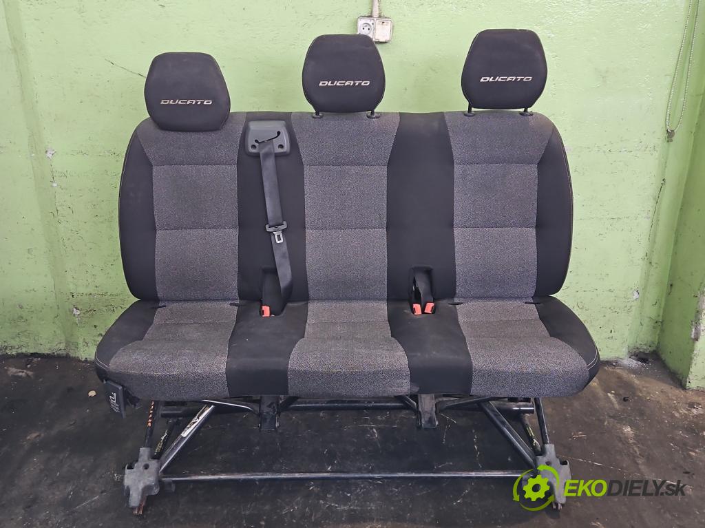 Fiat Ducato IV 2014- 2.0 jtd 116 HP manual 85 kW 1956 cm3 5- Pohovka: zadné  (Sedadlo)