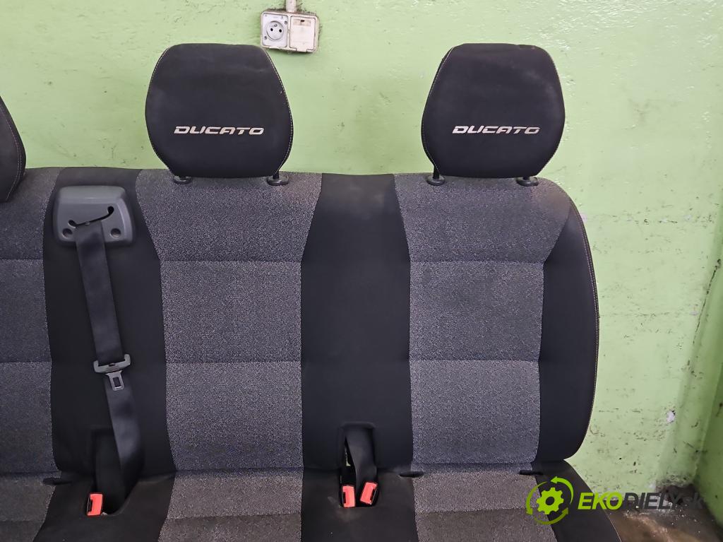 Fiat Ducato IV 2014- 2.0 jtd 116 HP manual 85 kW 1956 cm3 5- Pohovka: zadné  (Sedadlo)