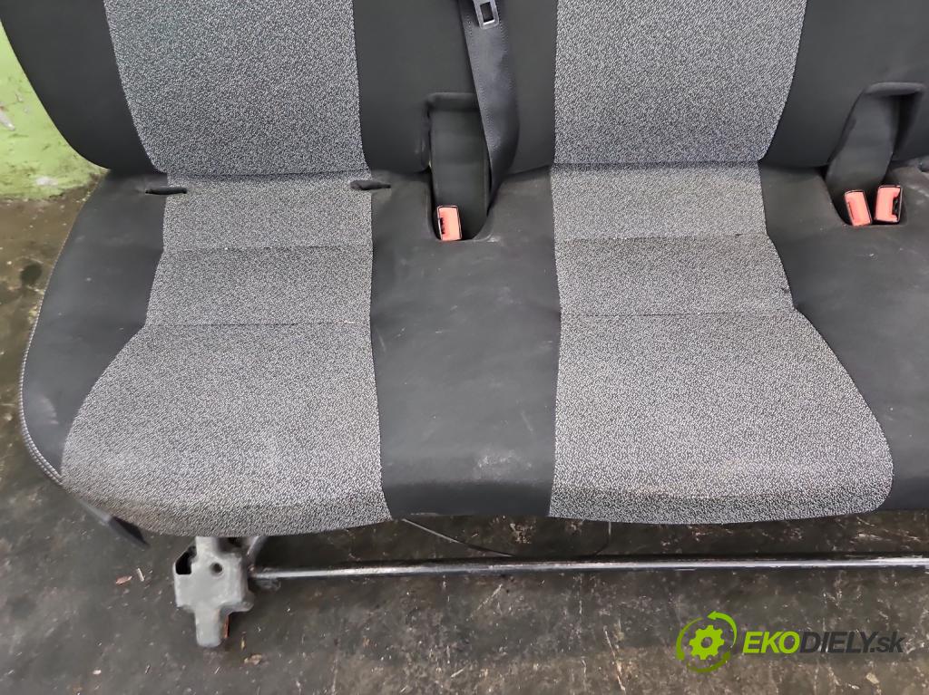 Fiat Ducato IV 2014- 2.0 jtd 116 HP manual 85 kW 1956 cm3 5- Pohovka: zadné  (Sedadlo)