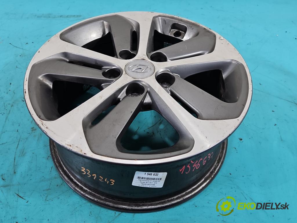 Hyundai I30 II 2012-2016 1.6 crdi 110 HP manual 81 kW 1582 cm3 5- Disk hliník 16" komplet