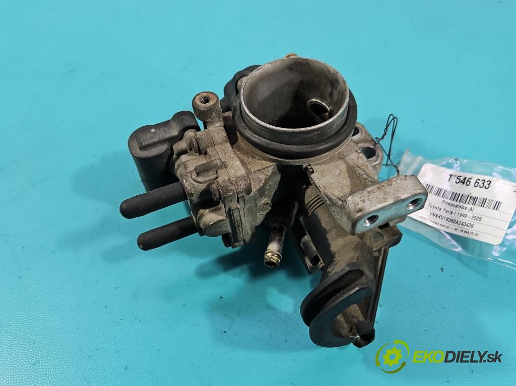 Toyota Yaris I 1999-2005 1.0 vvti 65 HP manual 48 kW 998 cm3 5- klapka 89452-0D010 (Škrtiaca klapka)